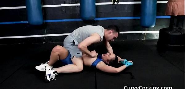  Workout dick sucking at the gym